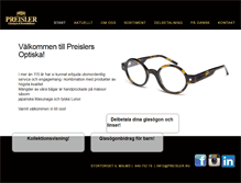 Tablet Screenshot of preisler.nu